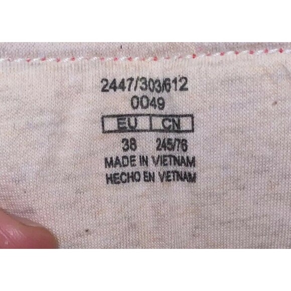 ZARA Girl’s US 5.5 / EU 38 Pink BAMBA Sneakers Hook & Loop Fits Women’s 7.5 - Picture 10 of 11